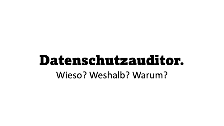 Datenschutzauditor