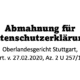 Abmahnung Datenschutzerklärung