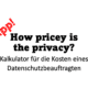 Datenschutzbeauftragter Kosten Kalkulator