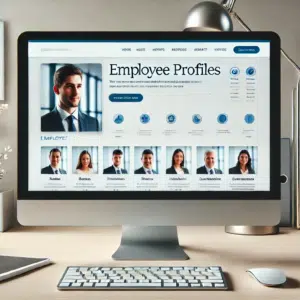 Mit­ar­bei­ter­da­ten Und Fotos Auf Der Unternehmenswebsite