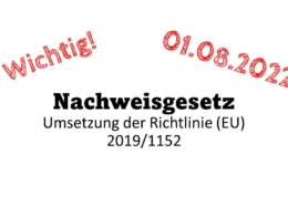 Nachweis-Gesetz